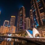 There are 15 reasons to visit Dubai Creek Harbor at night.
